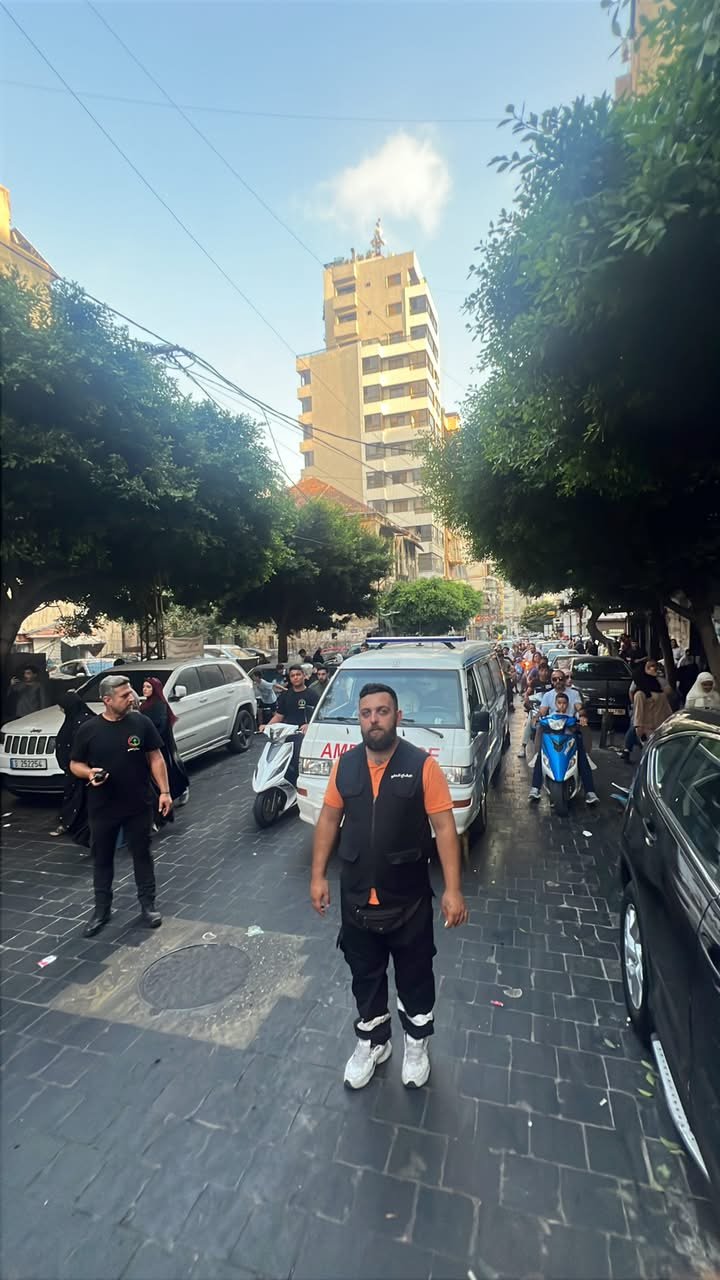 جهاز متطوعي الدفاع المدني في الجمعية يرافق المحتفلين بالمولد النبوي الشريف
